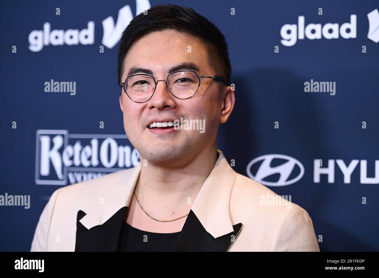 New York, USA. 13th May, 2023. Bowen Yang attends the 34th Annual GLAAD