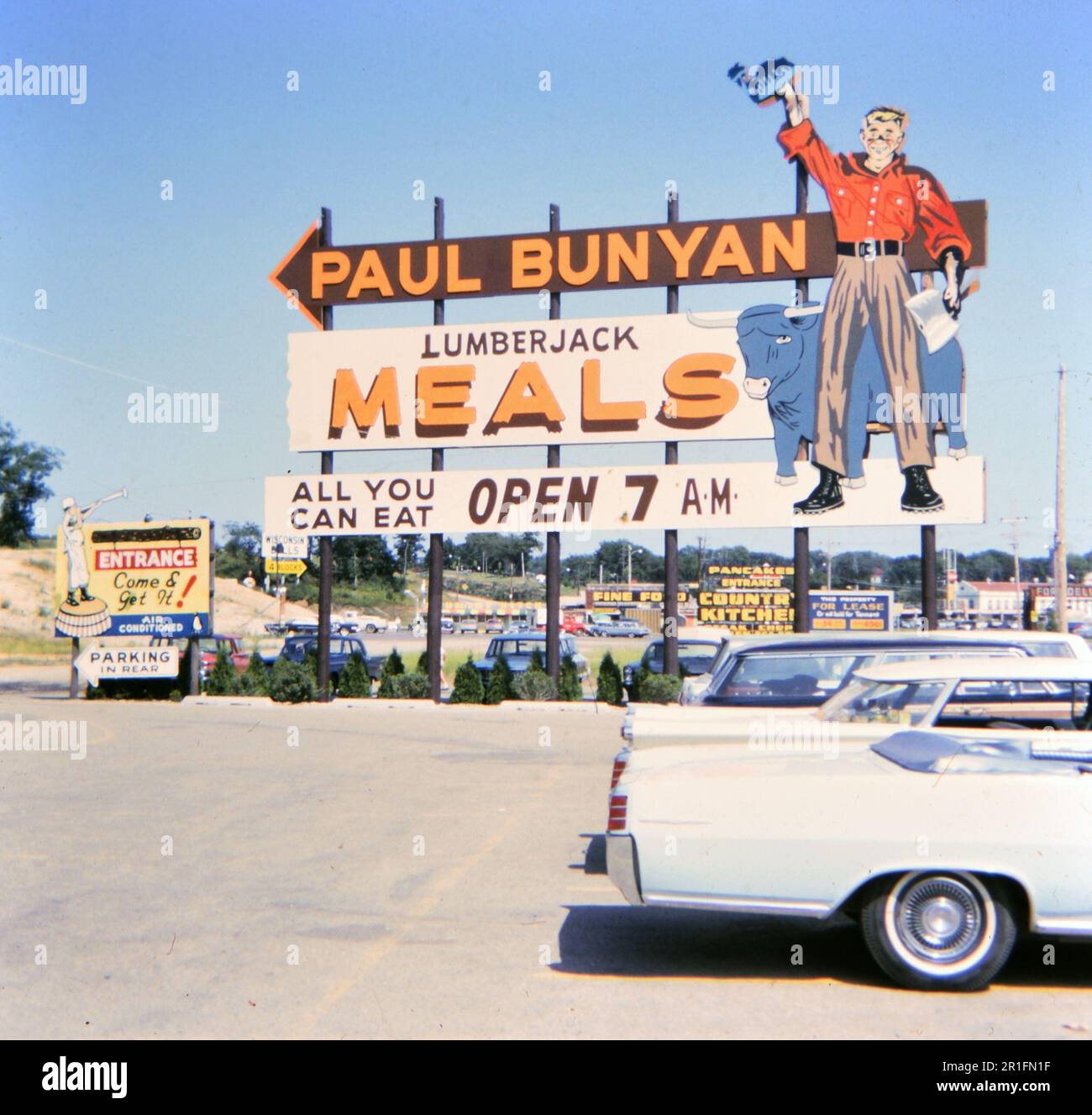 Paul Bunyan Lumberjack Meals Buffet Restaurant in the Wisconsin Dells