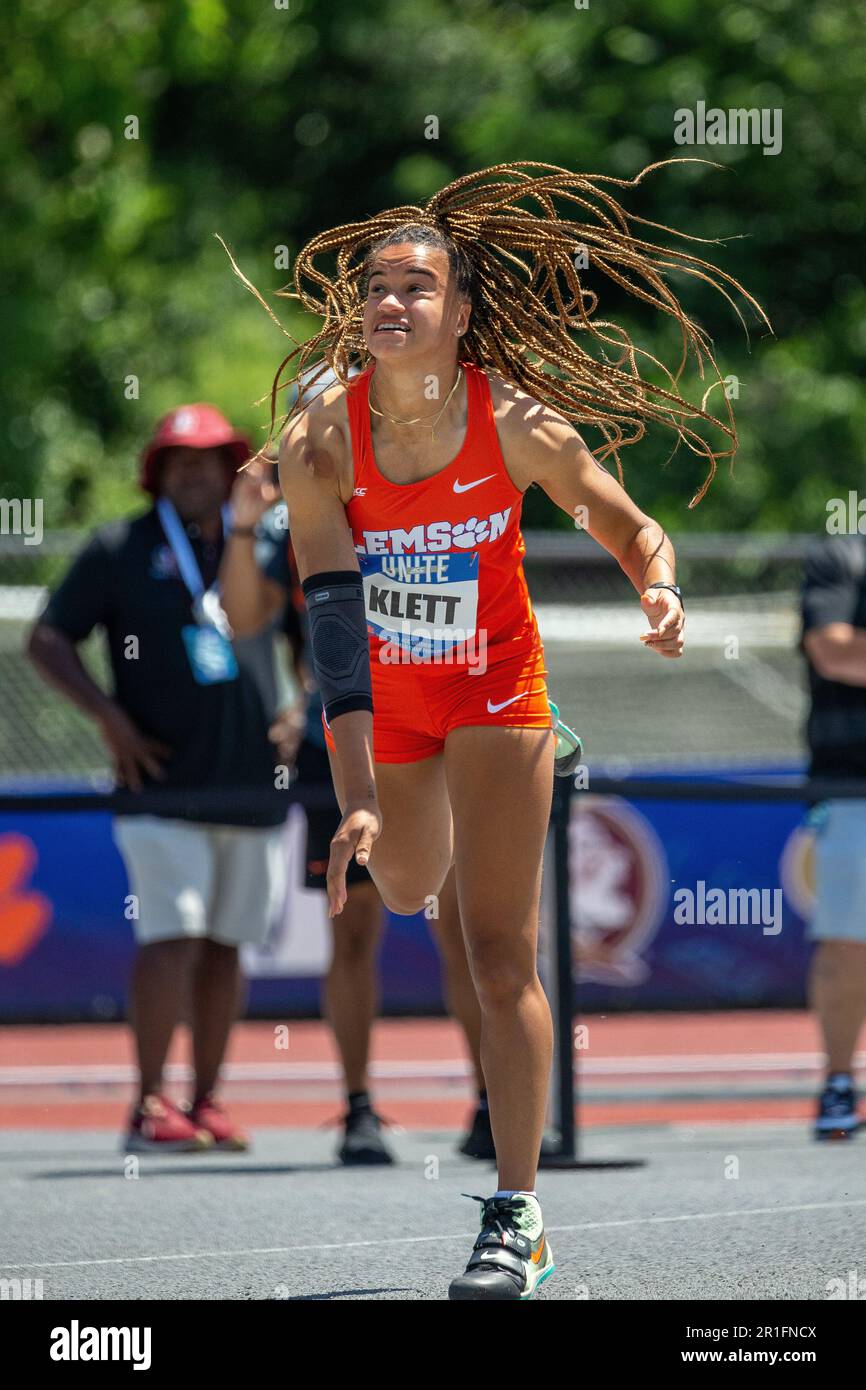 Raleigh, North Carolina, USA. 12th May, 2023. ISABELLE KLETT (Clemson