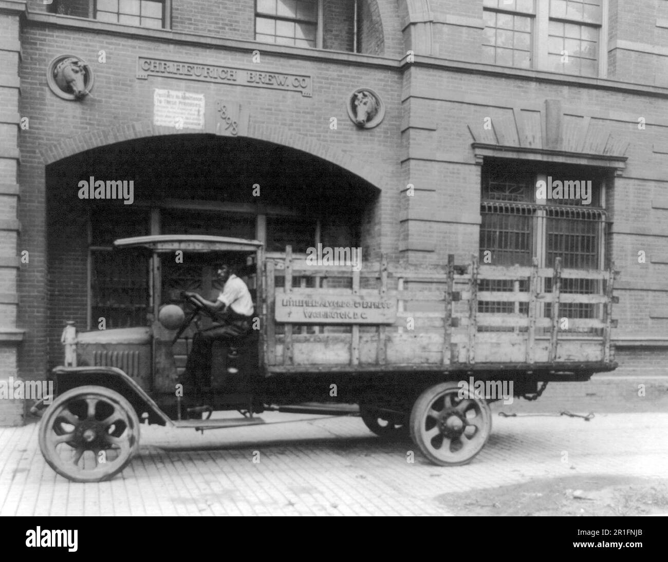Archival Photo Truck of the Littlefield, Alvord & Co. Express parked