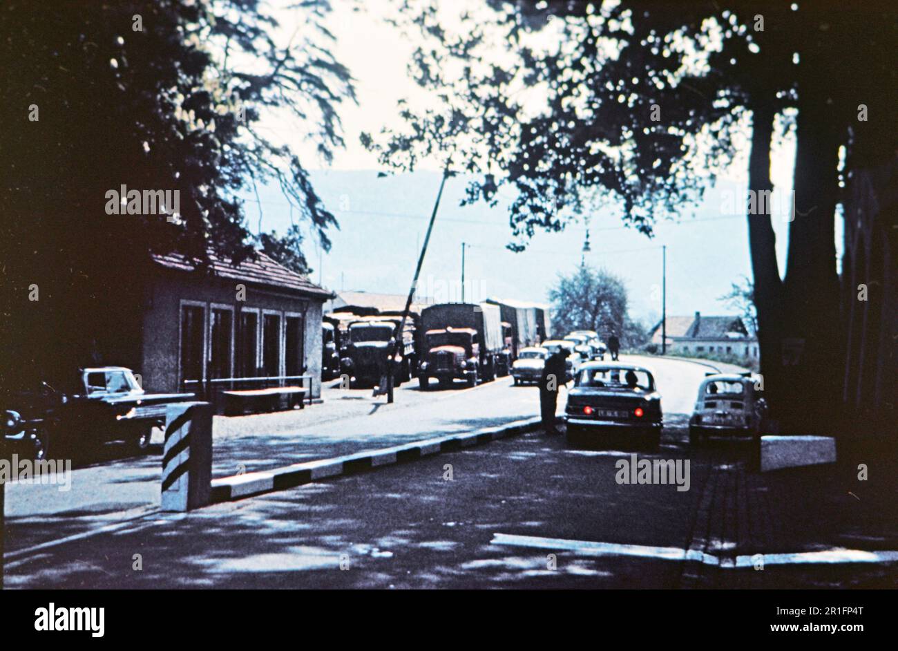 Border patrol between Germany and Austria ca. late 1950s or early 1960s
