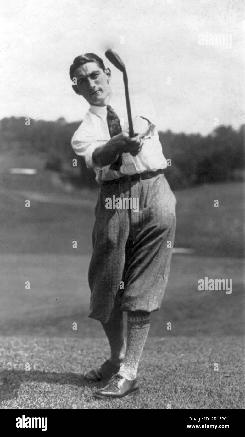 Archival Photo: Professional Golfer Tommy Armour ca. 1927 Stock Photo