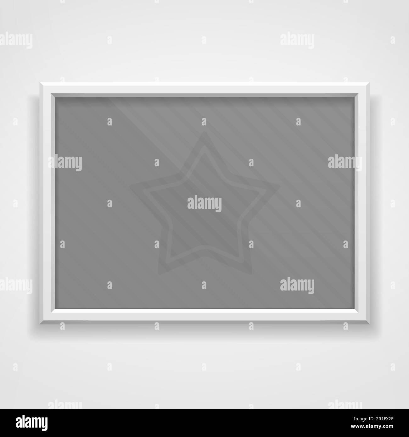 A4 horizontal frame, vector eps10 illustration Stock Vector Image & Art ...