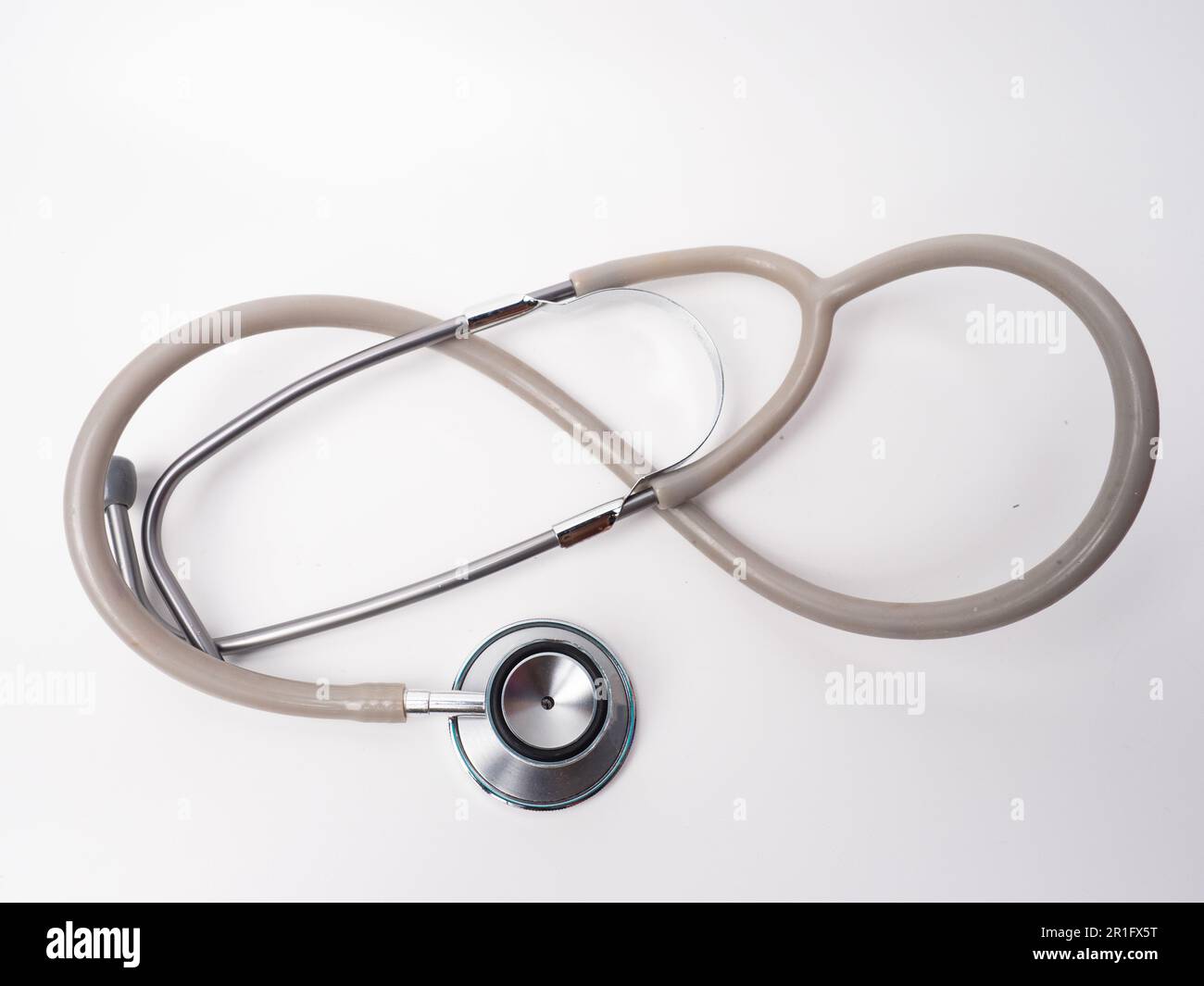 Picture of a stethoscope, a medical device for auscultation, or ...