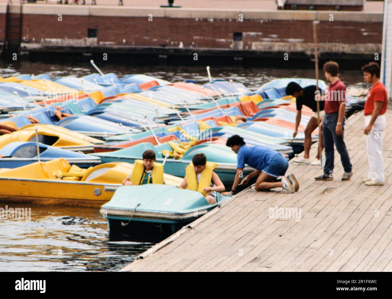 1984 paddle boat hires stock photography and images Alamy