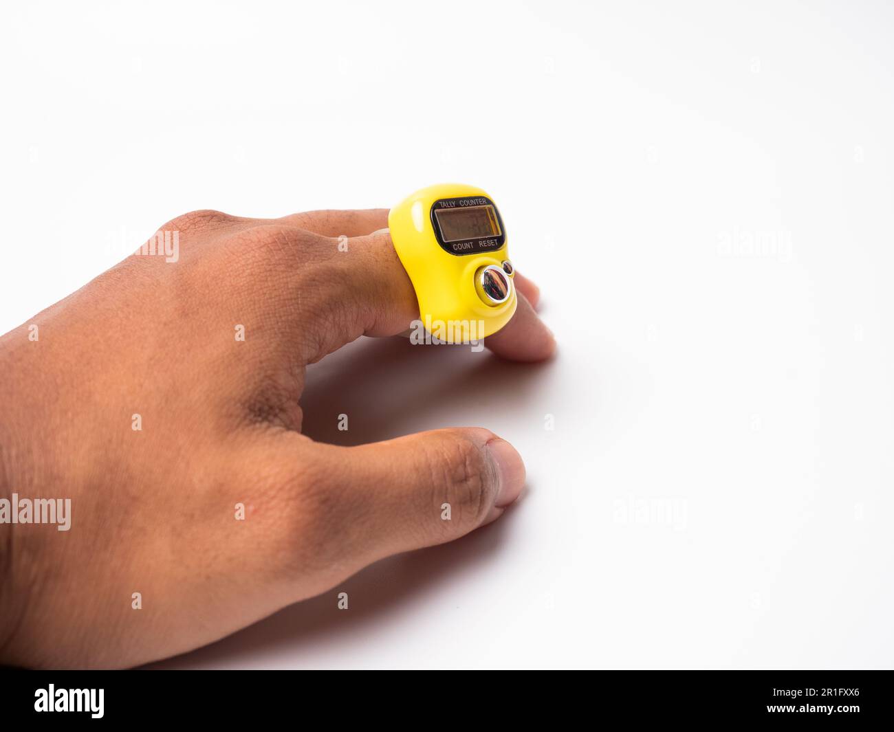 Yellow Hand Tally Counter