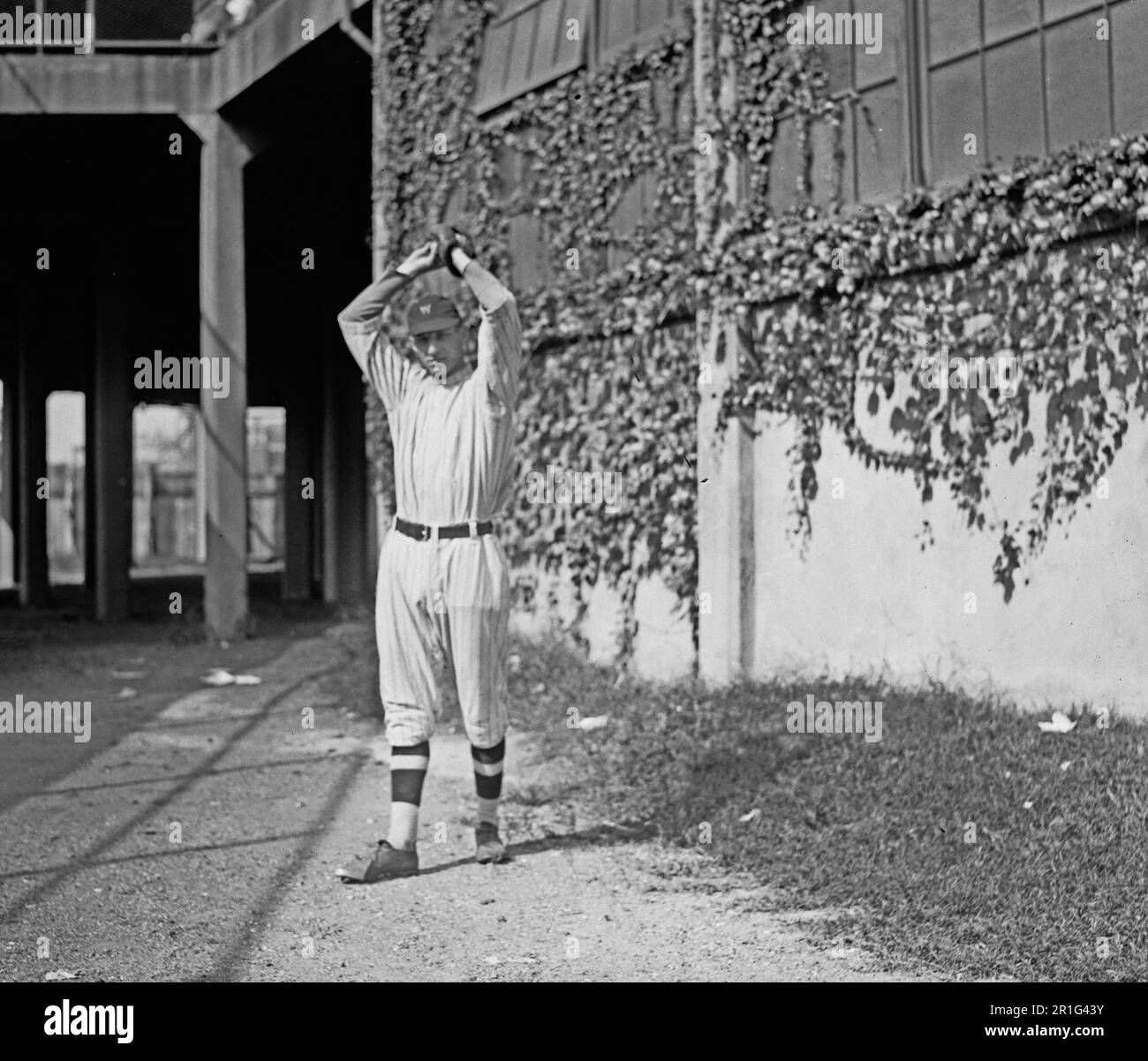 Archival Photo Washington Senators pitcher Al Schacht ca. 1918 Stock
