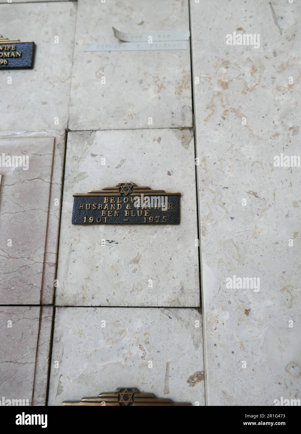 Los Angeles, California, USA 12th May 2023 Actor Ben Blue Grave in