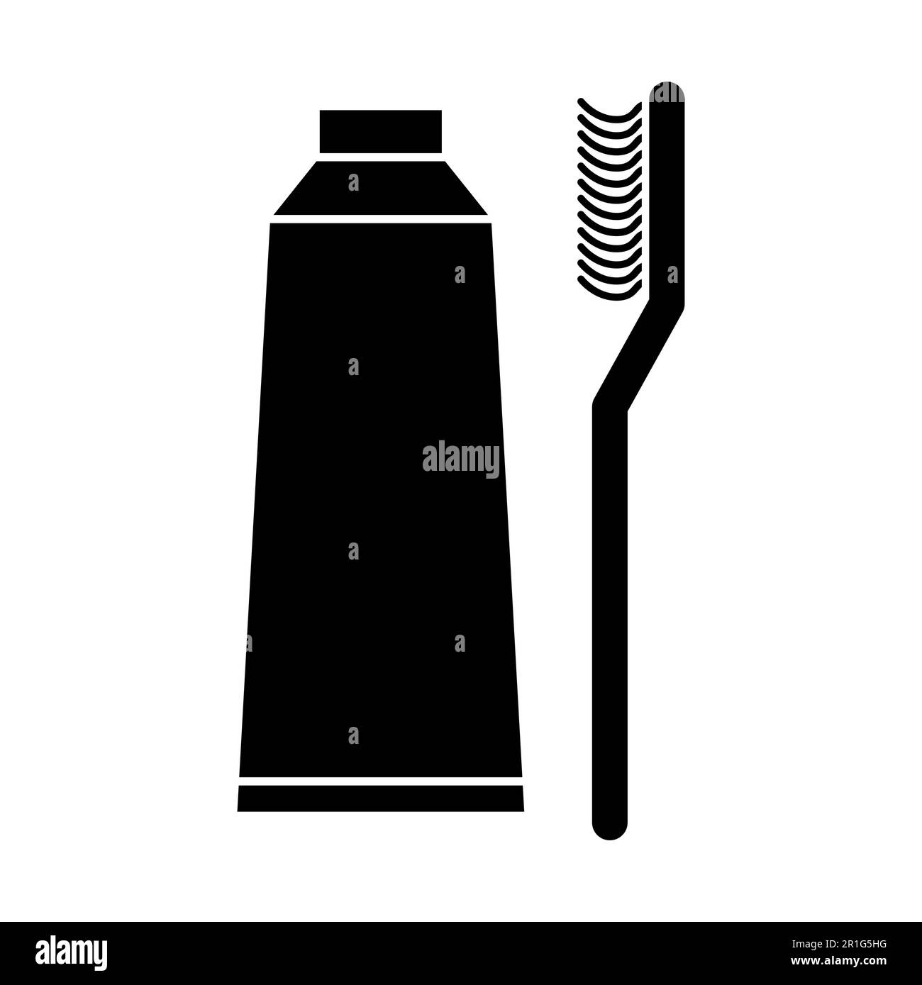 Tooth brush care icon, dental hygiene web sign, health medicine vector ...
