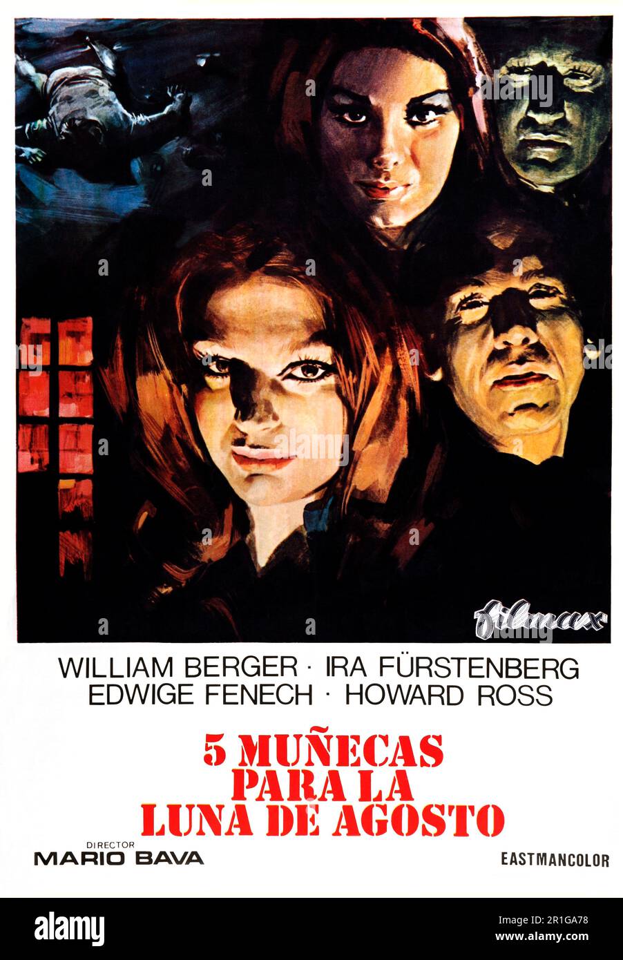 FIVE DOLLS FOR AN AUGUST MOON (1969) -Original title: 5 BAMBOLE PER LA LUNA D'AGOSTO-, directed by MARIO BAVA. Credit: Produzioni Atlas Consorziate (P.A.C.) / Album Stock Photo