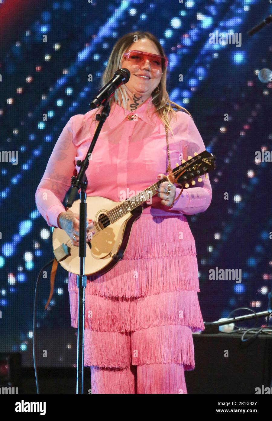 Elle King performs at the iHeartCountry Music Festival on Saturday, May