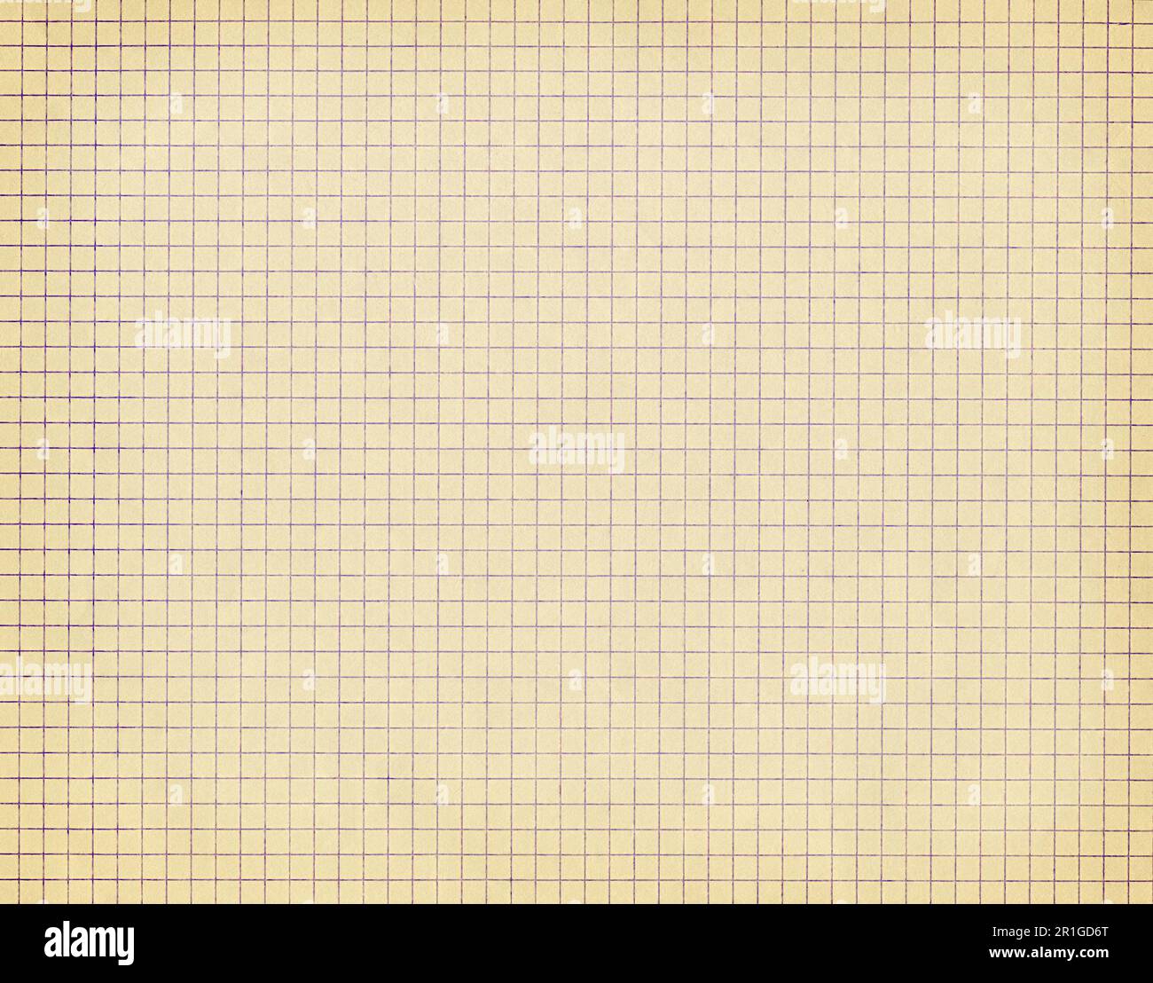 old checkered paper background Stock Photo