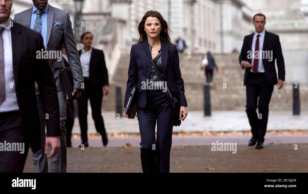 KERI RUSSELL in THE DIPLOMAT (2023), directed by SIMON CELLAN JONES, LIZA JOHNSON and ALEX GRAVES. Stock Photo