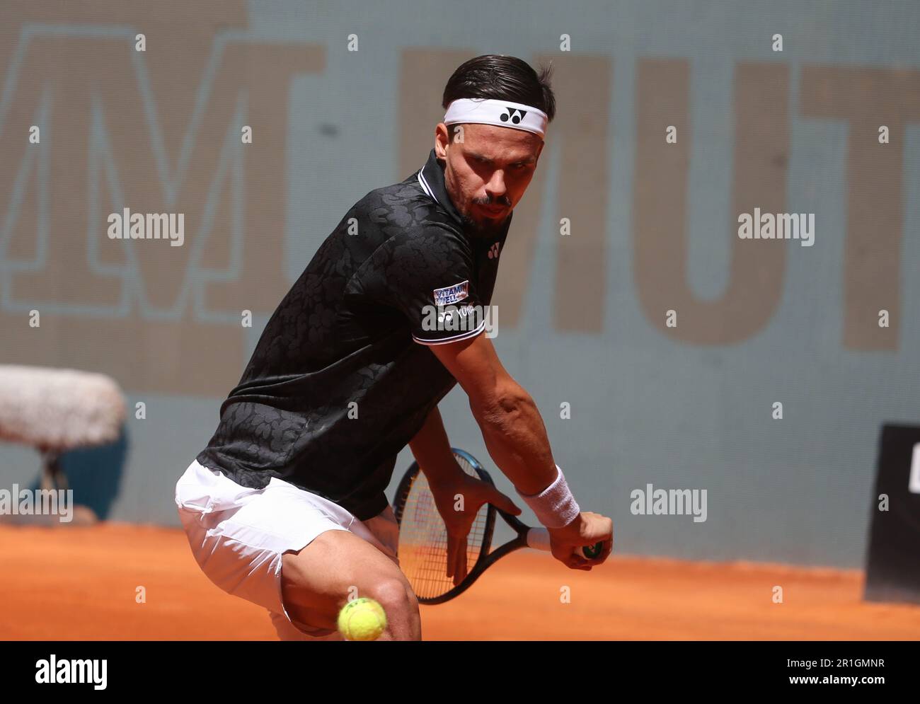 Daniel Altmaier of Germany during the Mutua Madrid Open 2023, ATP Masters 1000 tennis tournament on May 2, 2023 at Caja Magica in Madrid, Spain - Photo Laurent Lairys / DPPI Stock Photo