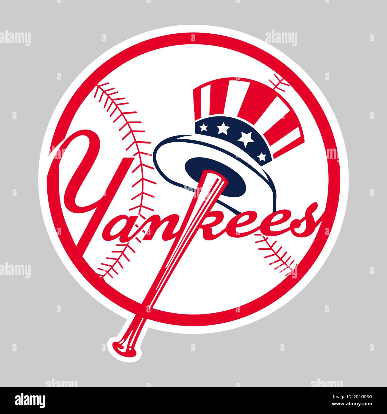 Logo Yankees Vector
 New York Yankees baseball team logo Editorial vector icon Stock Vector