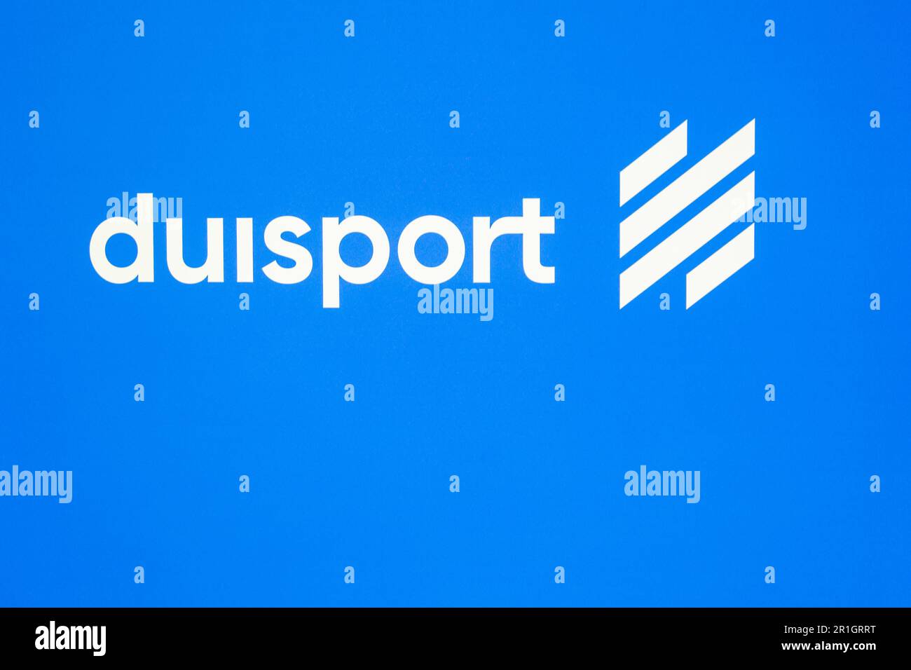 Munich, Germany. 12th May, 2023. duisport on May 12, 2023 at the Transport Logistic, International Exhibition for logistics, mobility, IT and supply chain management, in Munich, Germany. (Photo by Alexander Pohl/Sipa USA) Credit: Sipa USA/Alamy Live News Stock Photo