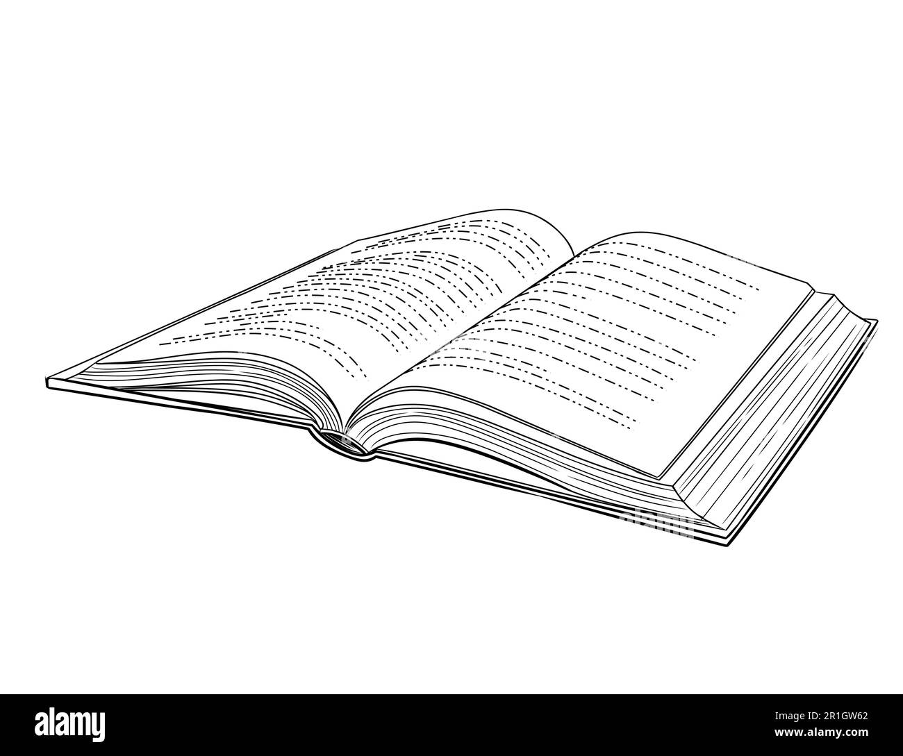 Book sketch hi-res stock photography and images - Alamy