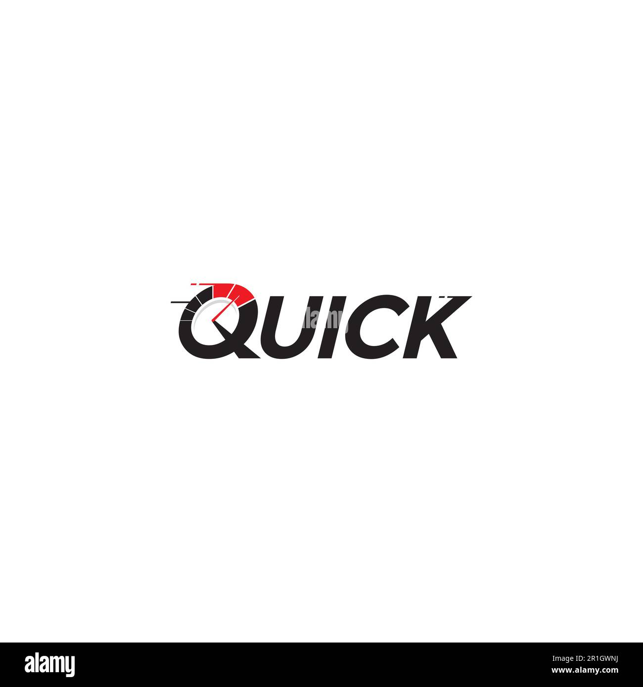 Quick logo or wordmark design Stock Vector