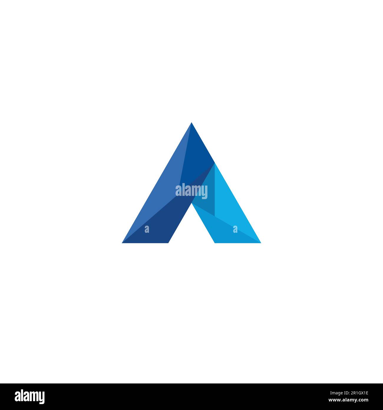 Triangle logo Cut Out Stock Images & Pictures - Alamy