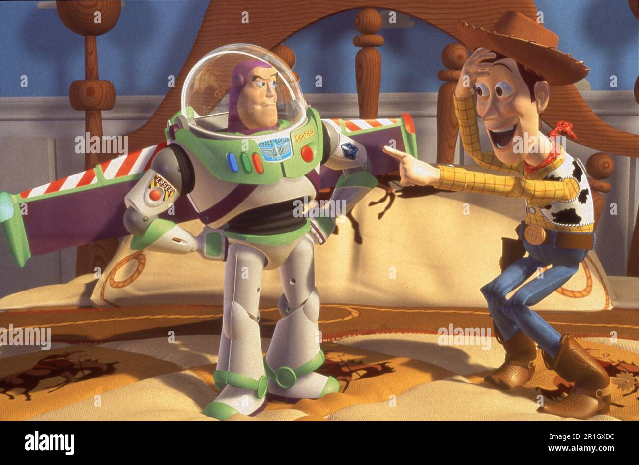  Toy Story : Tim Allen, Tom Hanks, Annie Potts, John