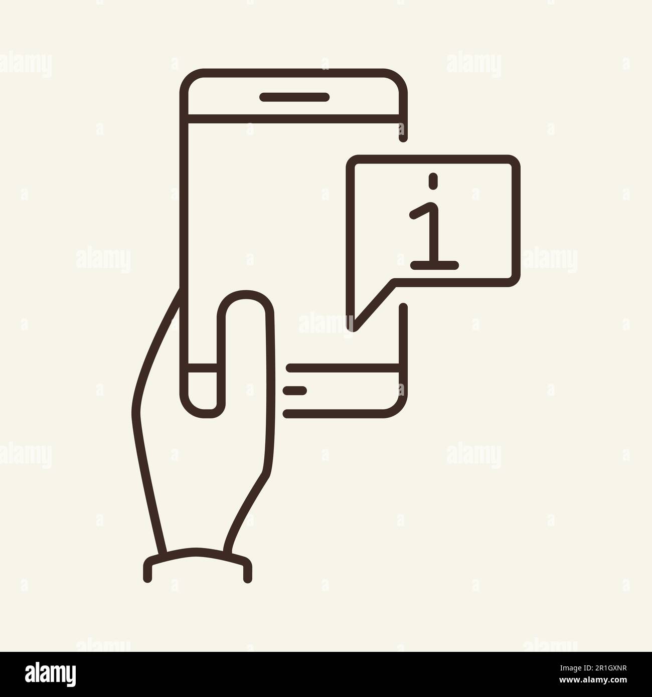 Using mobile as organizer Stock Vector Images - Alamy