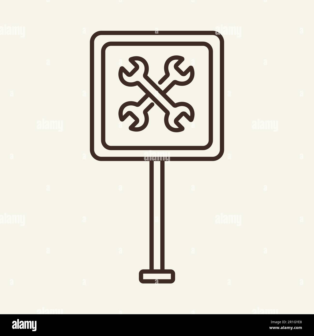 Inspection of road transport Stock Vector Images - Alamy