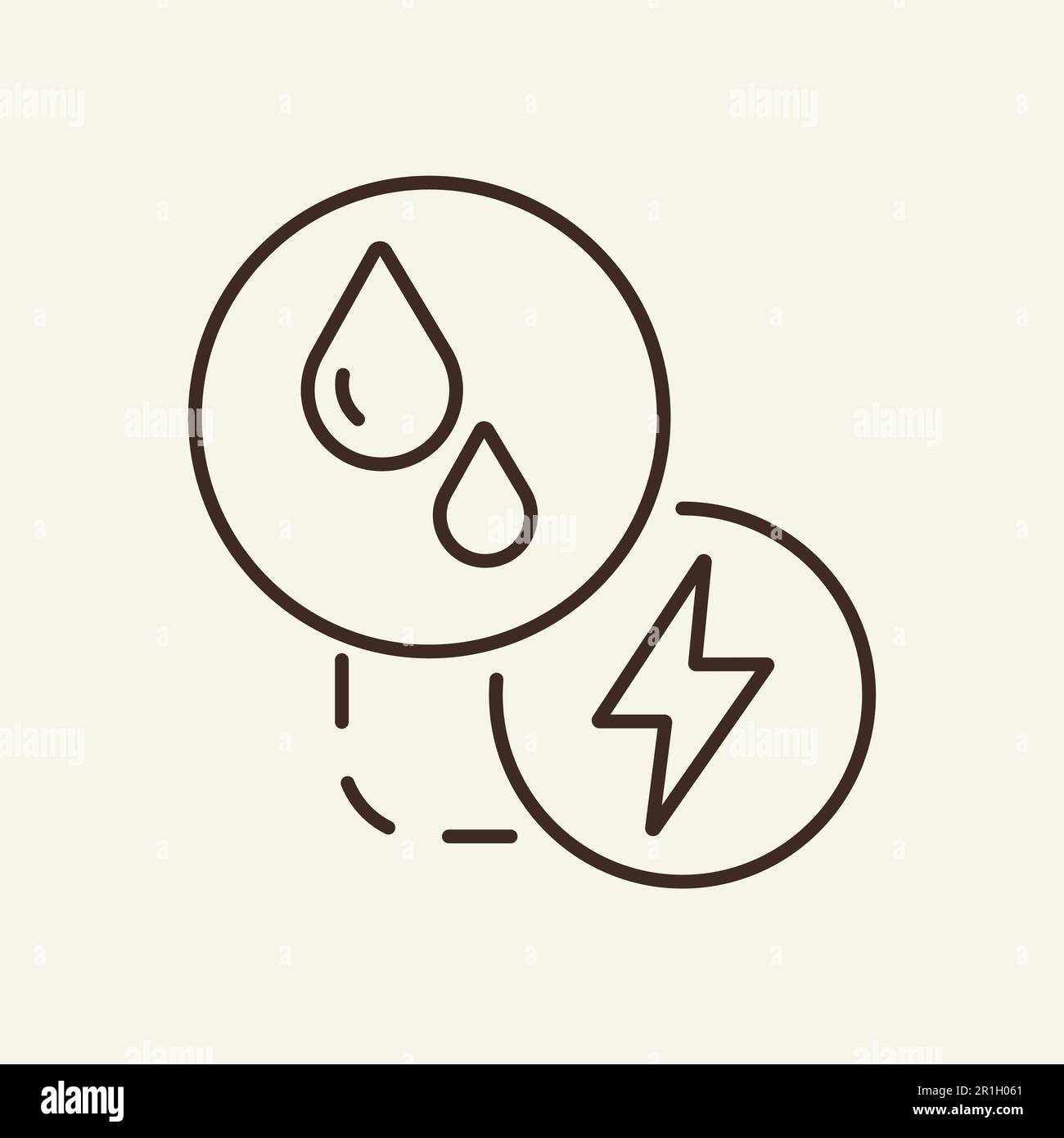 Water energy line icon Stock Vector Image & Art Alamy