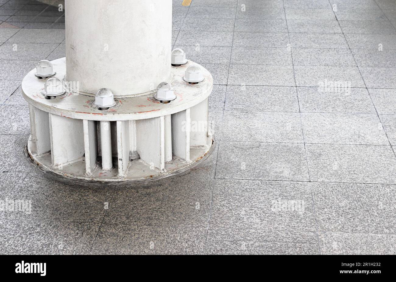 Nut and bolt, Bolting to flange face, bolt tight to equipment Stock