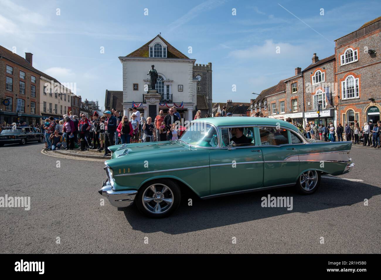 Wallingford Car Rally May 14th 2023 Vehicle Parade through
