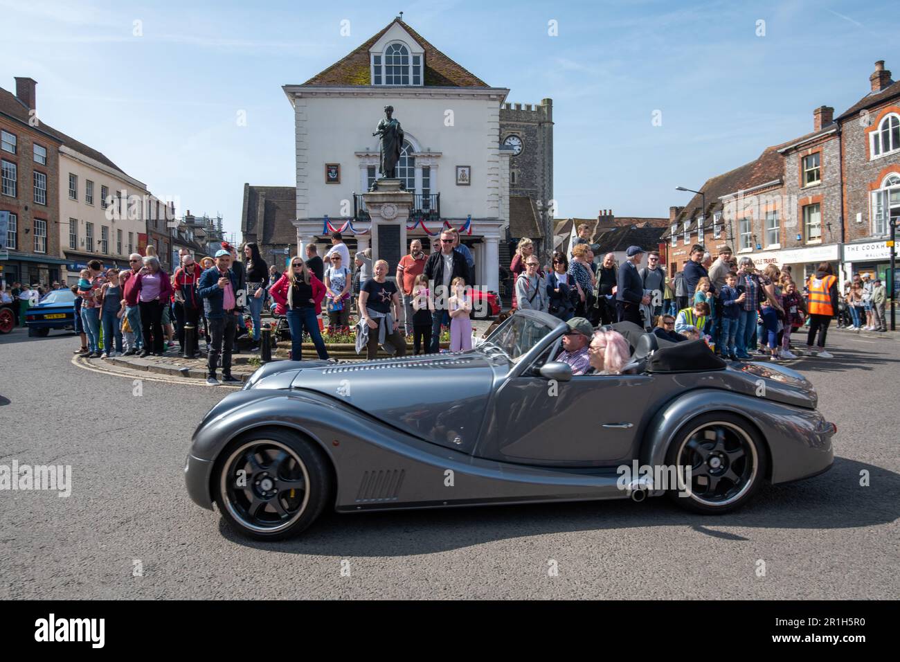 Wallingford Car Rally May 14th 2023 Vehicle Parade through