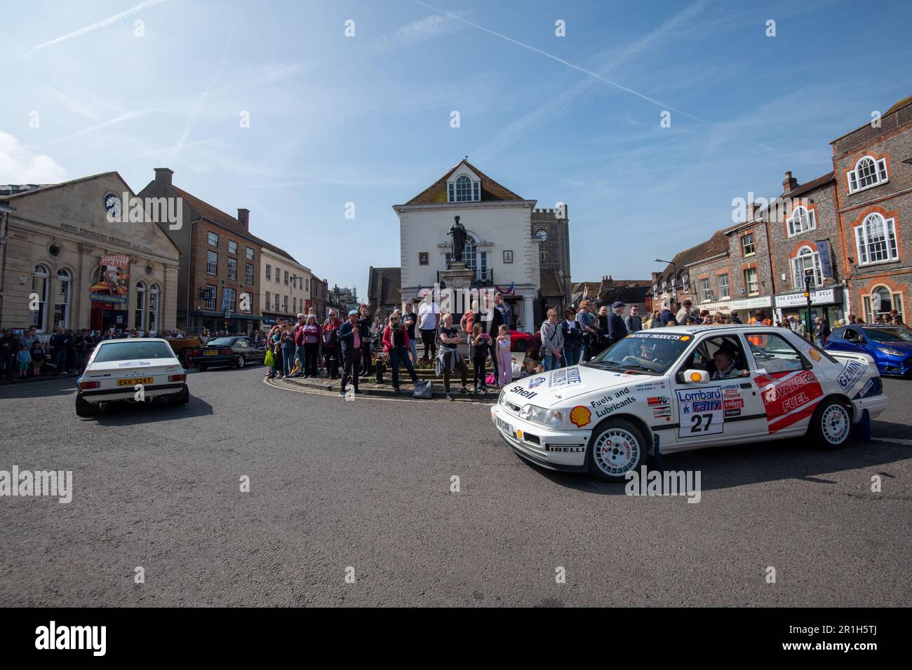 Wallingford Car Rally May 14th 2023 Vehicle Parade through