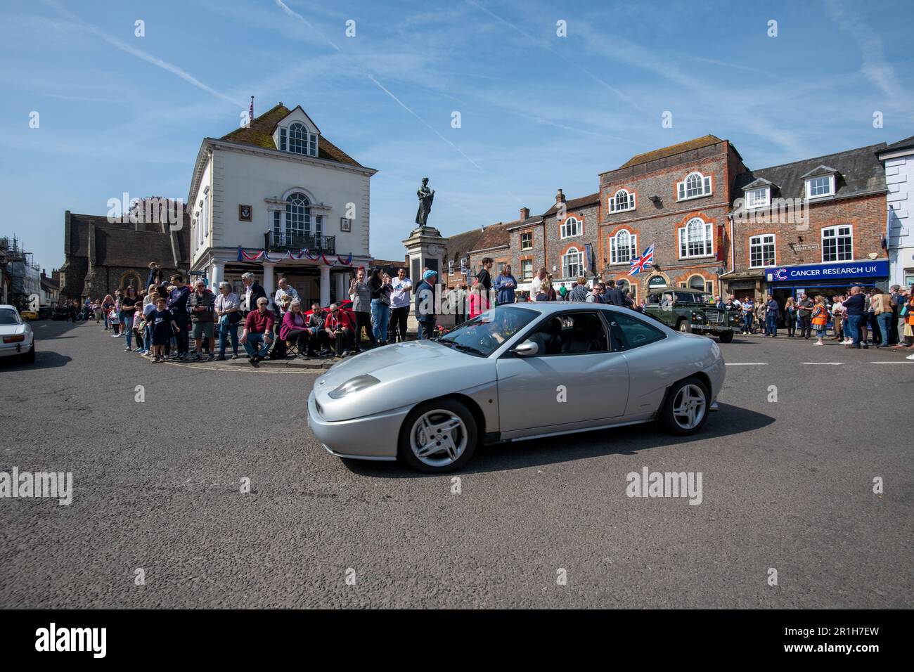 Wallingford Car Rally May 14th 2023 Vehicle Parade through