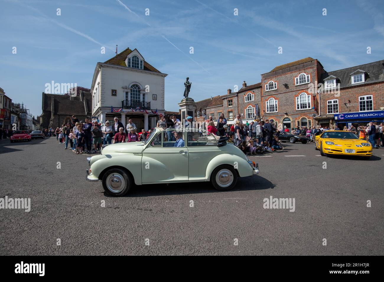 Wallingford Car Rally May 14th 2023 Vehicle Parade through