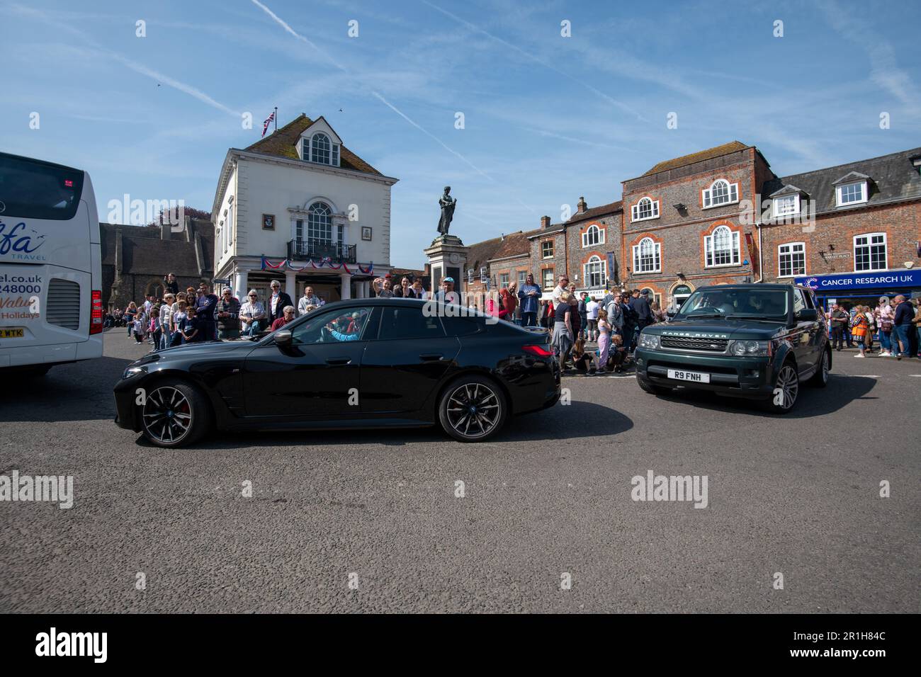 Wallingford Car Rally May 14th 2023 Vehicle Parade through
