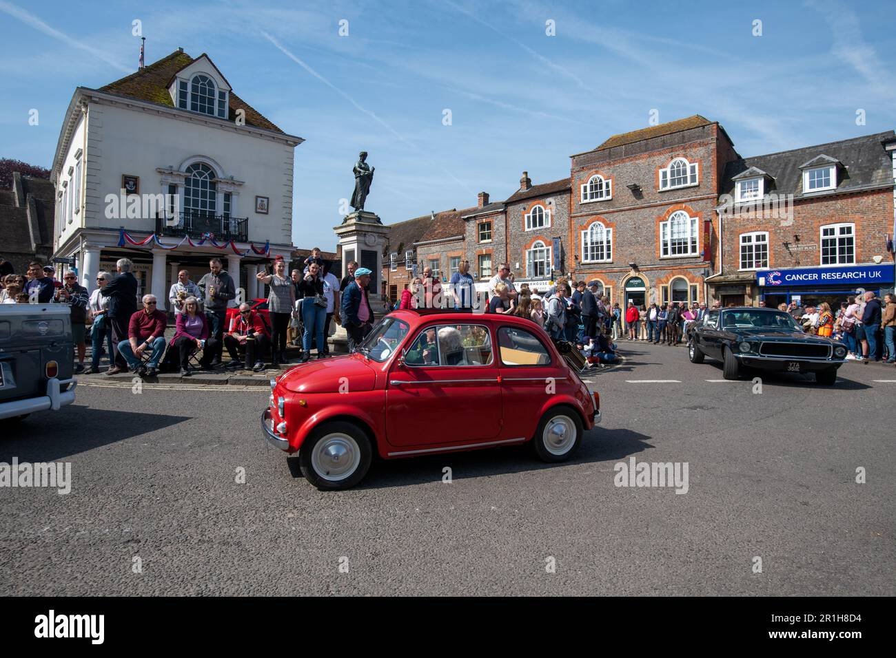 Wallingford Car Rally May 14th 2023 Vehicle Parade through