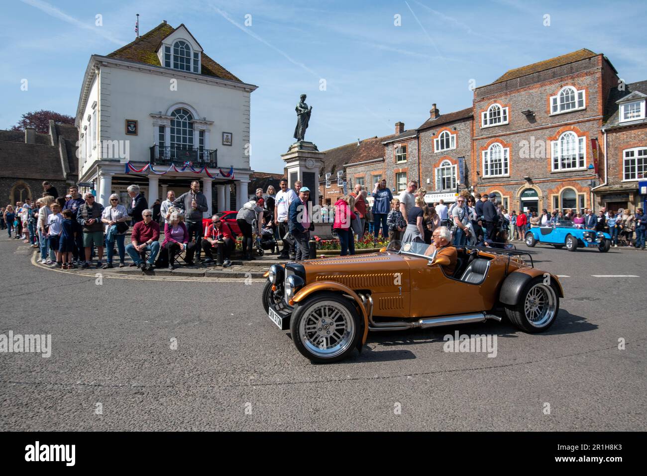 Wallingford Car Rally May 14th 2023 Vehicle Parade through
