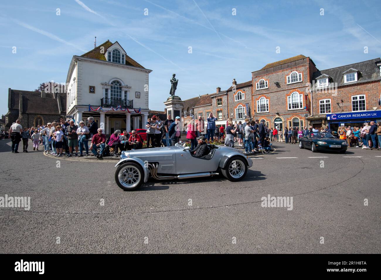 Wallingford Car Rally May 14th 2023 Vehicle Parade through