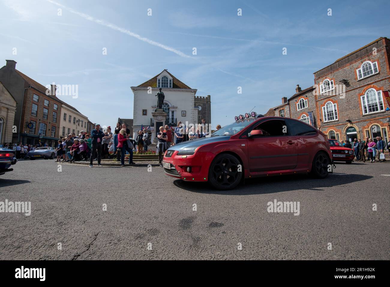 Wallingford Car Rally May 14th 2023 Vehicle Parade through
