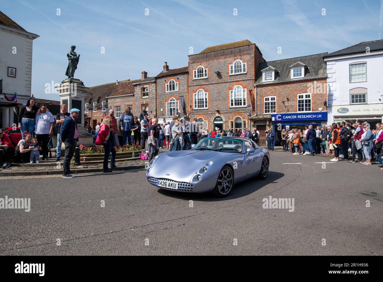 Wallingford Car Rally May 14th 2023 Vehicle Parade through