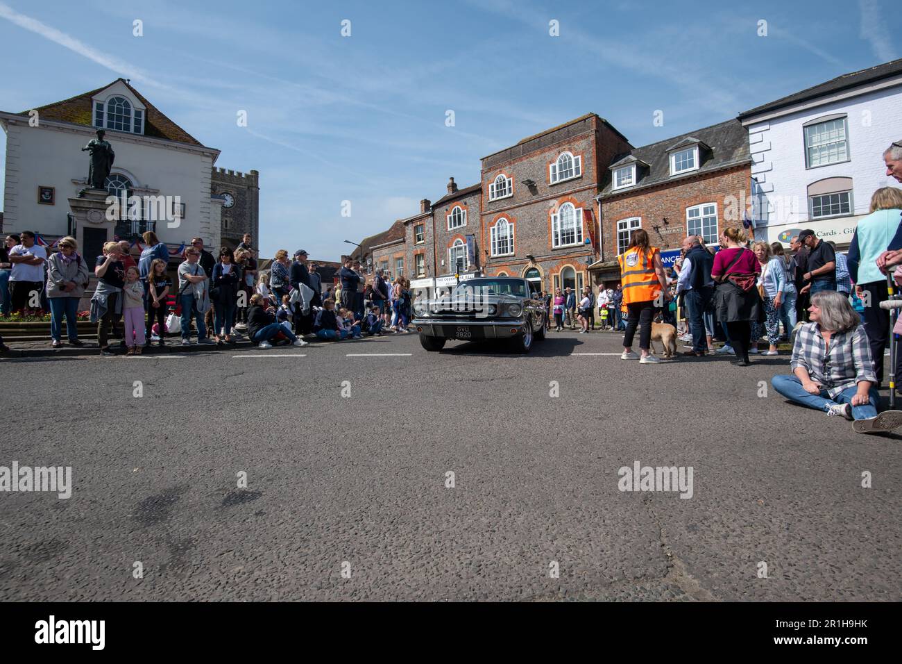 Wallingford Car Rally May 14th 2023 Vehicle Parade through