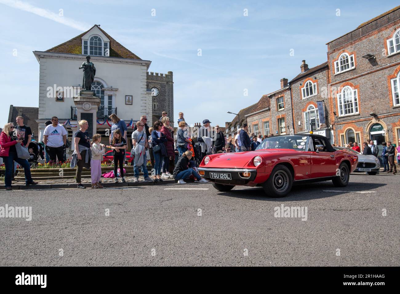 Wallingford Car Rally May 14th 2023 Vehicle Parade through