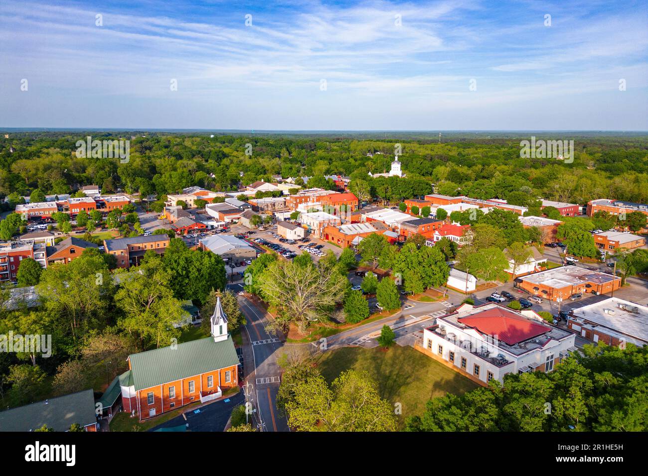Madison, USA historic downtown Stock Photo Alamy