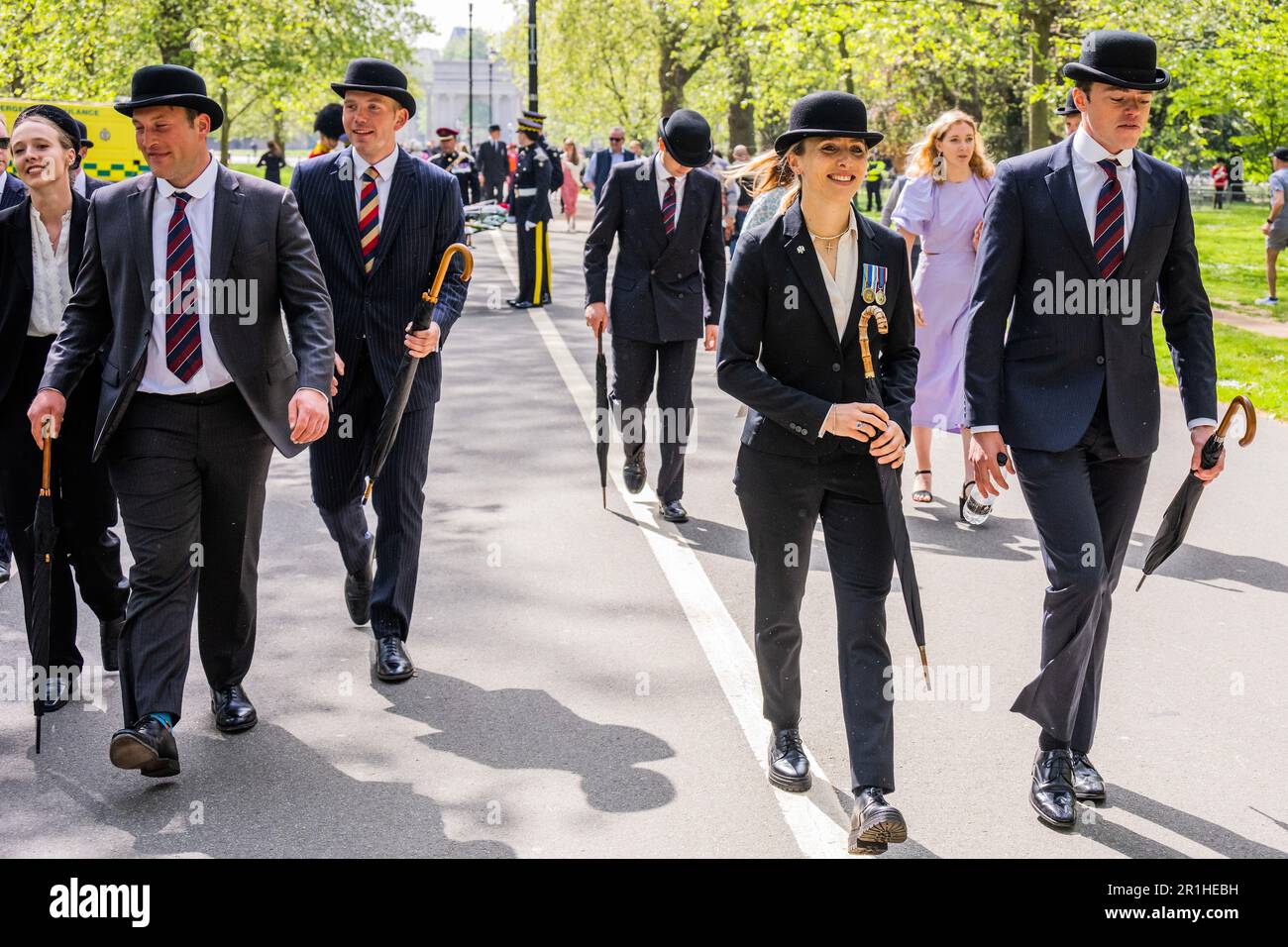 London, UK. 14th May, 2023. There are plenty of female officers also