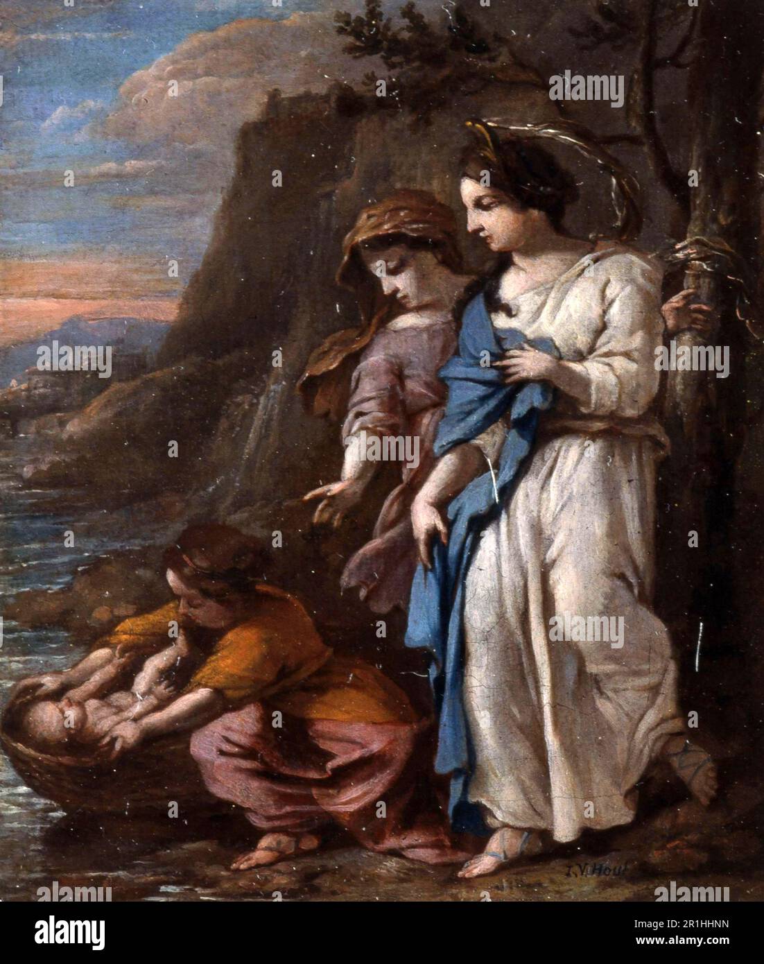 Story of prophet moses the discovery of moses as a baby in a basket on
