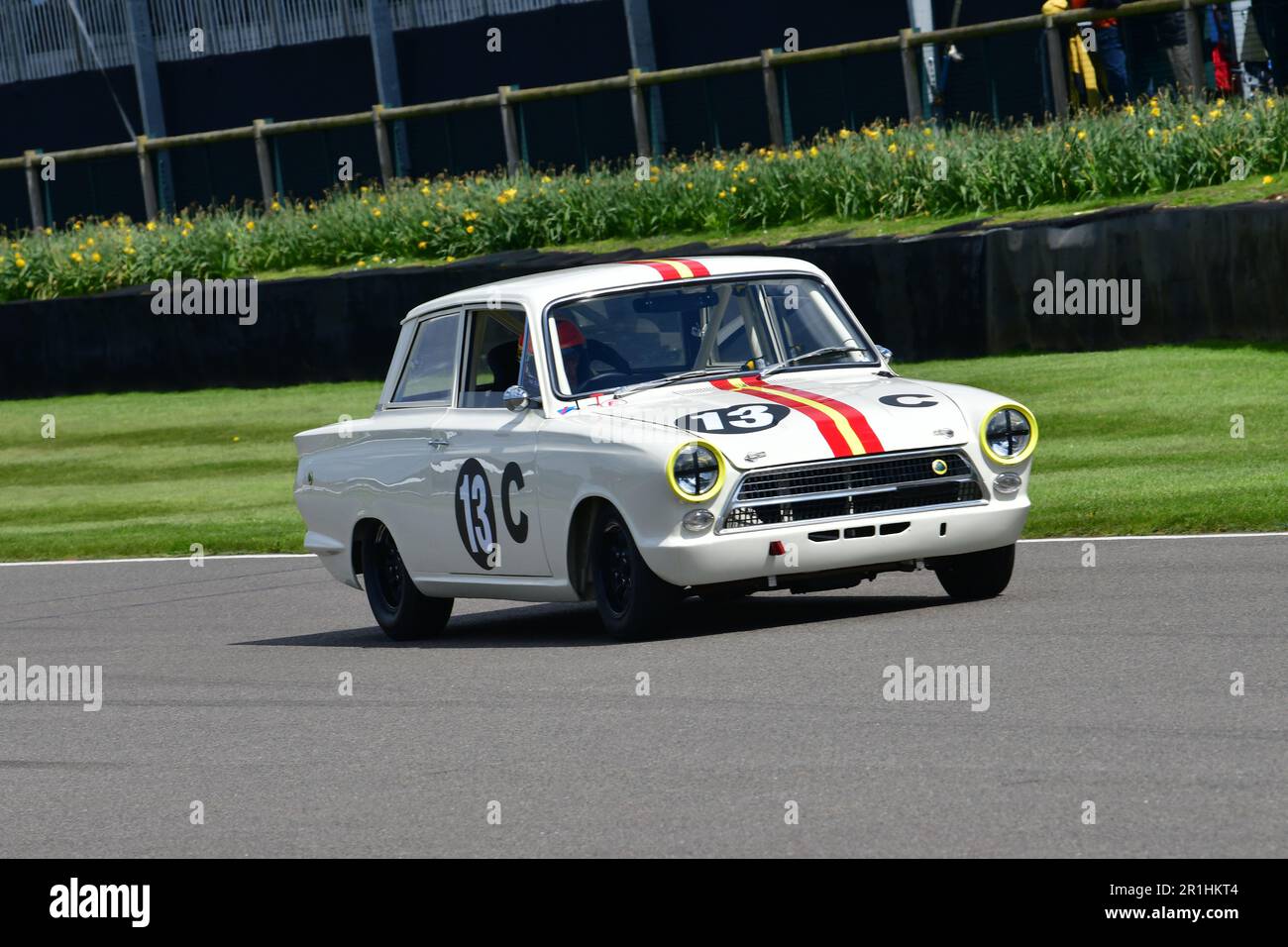 Andy Priaulx, Shaun Lynn, Ford Lotus Cortina Mk1, Jim Clark Trophy, a ...