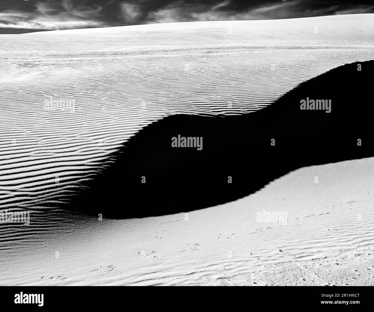 Dunes, White Sands National Monument, Alamogordo, NM USA Stock Photo