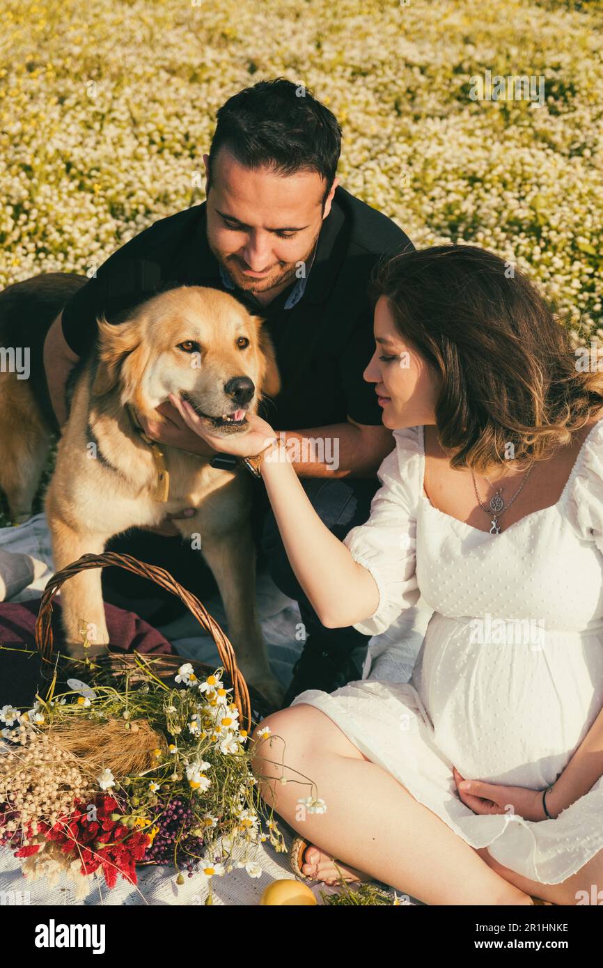 Husband shares wife with dog