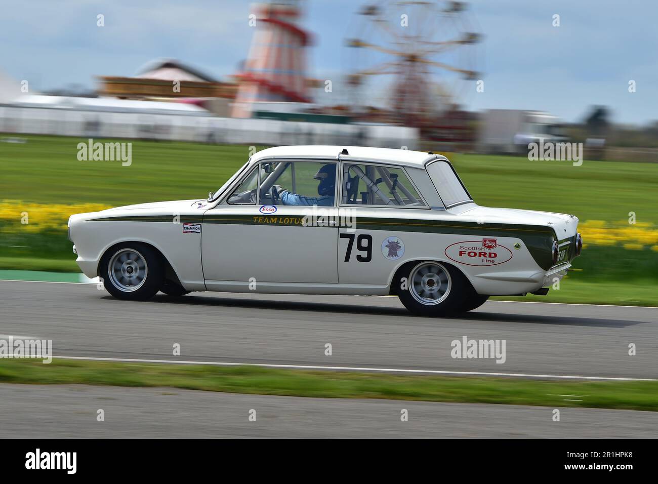 Mark Shaw, Dario Franchitti, Ford Lotus Cortina Mk1, Jim Clark Trophy