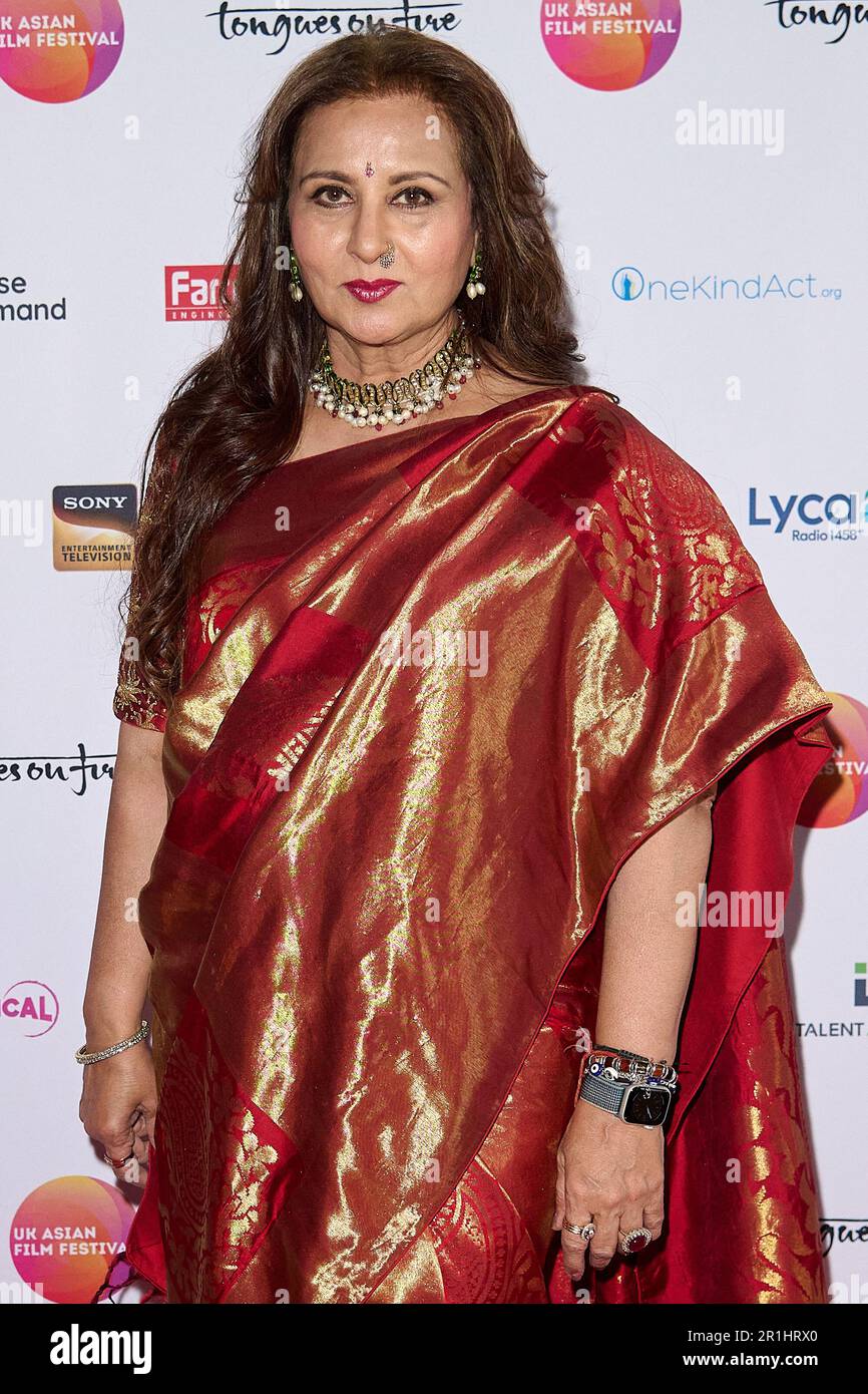 London, UK . 14 May, 2023 . Poonam Dhillon pictured at the UK Asian