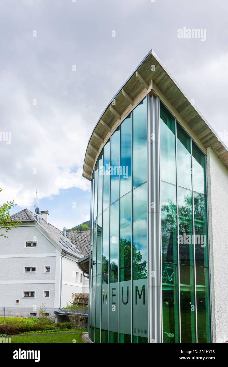Hinterstoder: museum Alpineum in Pyhrn-Priel, Oberösterreich, Upper Austria, Austria Stock Photo